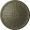 Ekena Millwork Brontes Ceiling Medallion (Fits Canopies up to 3 5/8"), 25 1/2"OD x 5 1/2"P, Spartan Stone CM25BRSSF - alternate 1